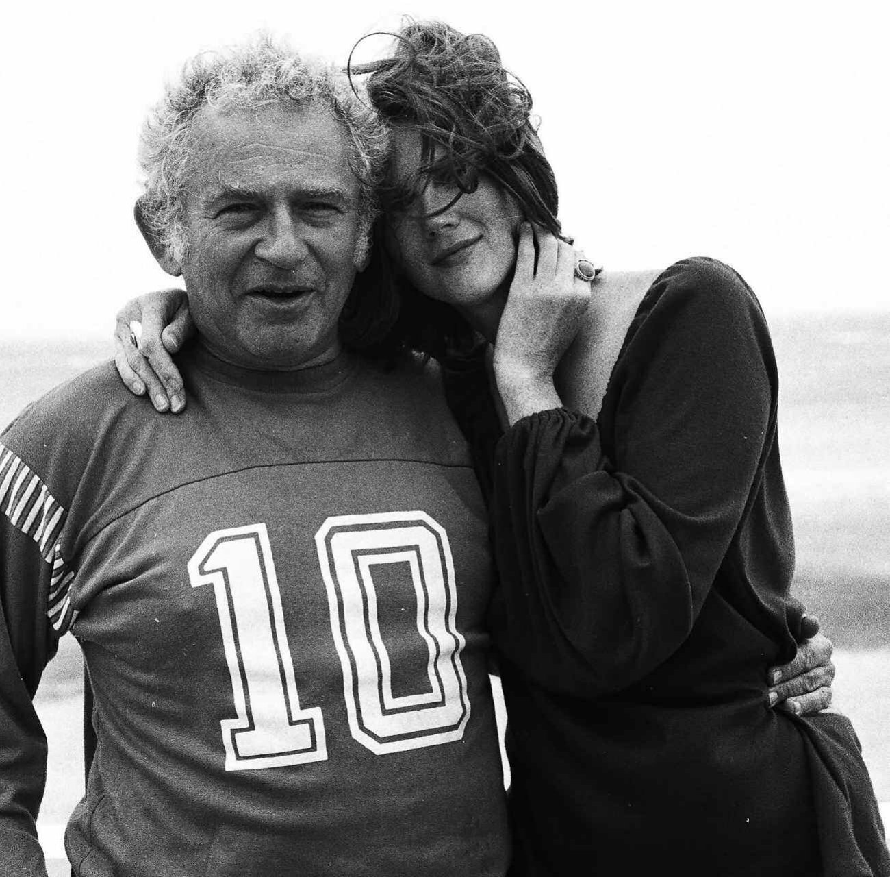 Norris and Norman Mailer in 1977. Credit: Courtesy of the Norman Mailer Estate Archives