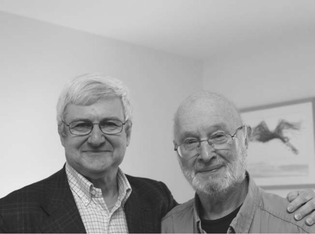 Mark Olshaker and Jules Feiffer.
