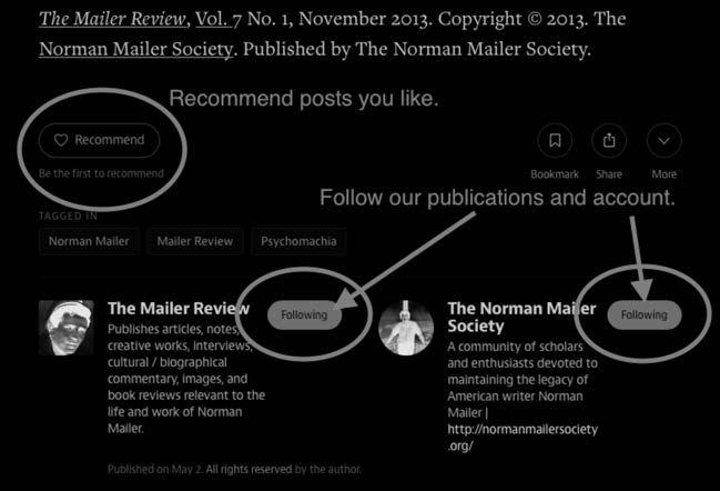 Figure 2: Recommending articles you like gets them more recognition.