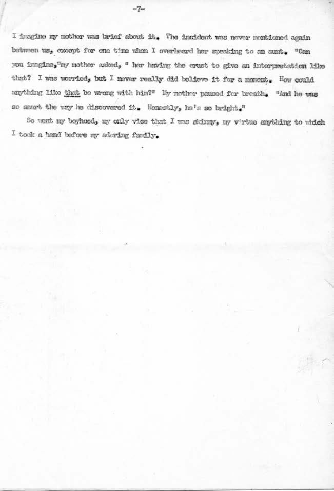 Page 8 of the typescript of “Dr. Bulganoff and the Solitary Teste”