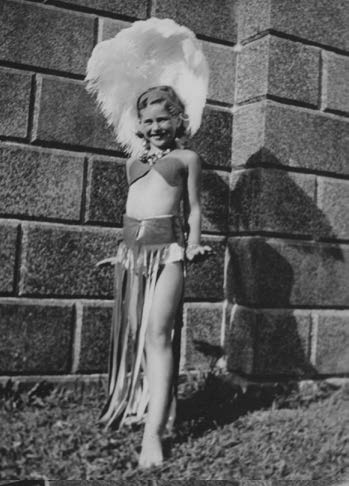 Barbara in Queen of Sheba costume, 1936