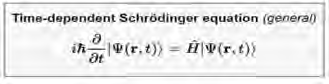 The Schrödinger wave equation