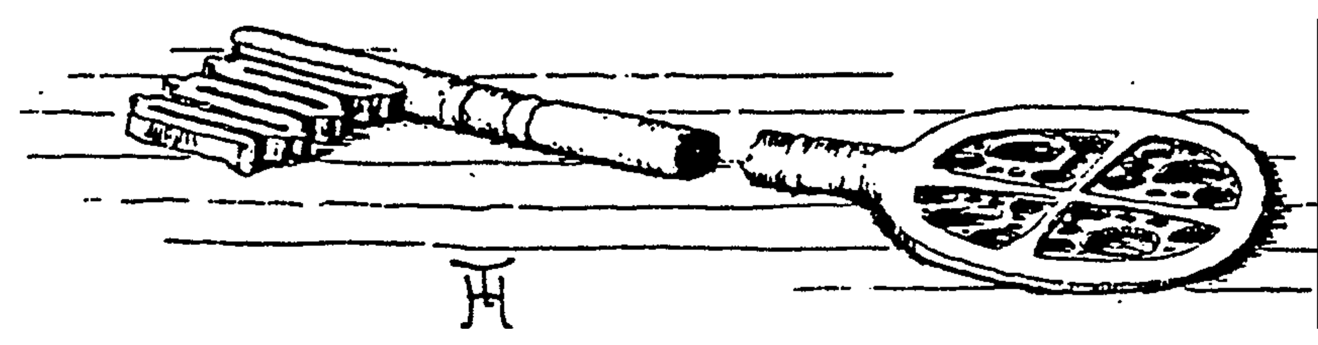 Nature’s Questioning. This drawing by Thomas Hardy appeared in his first book of poetry, Wessex Poems, in 1898.